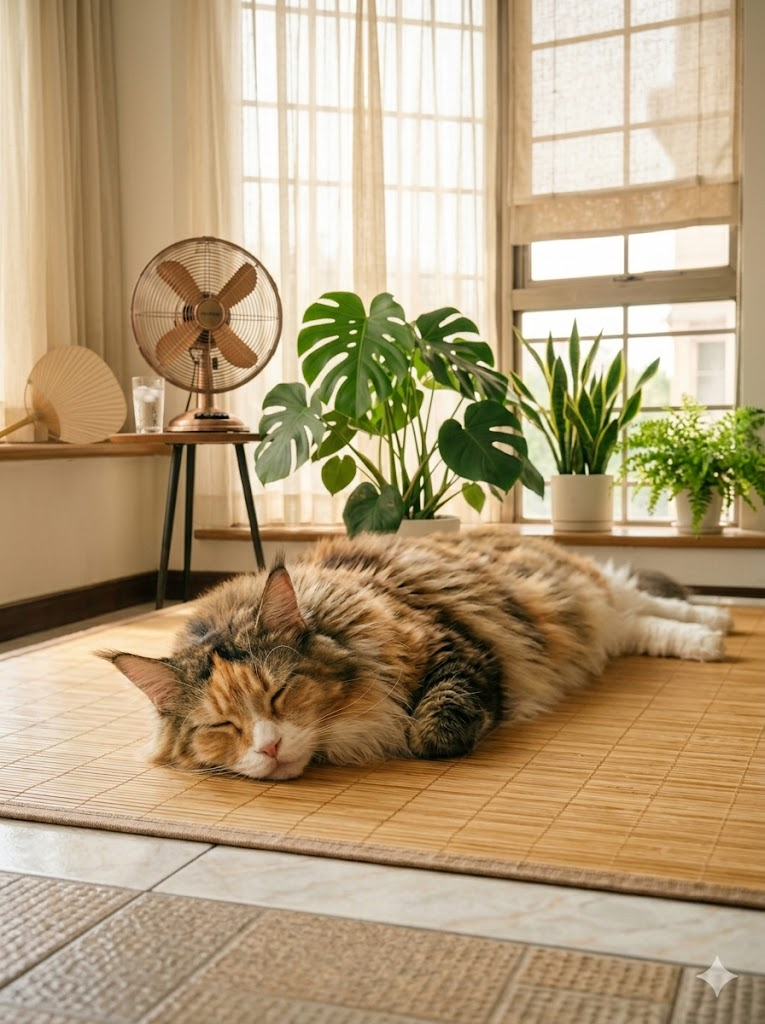 How to Keep Your Cat Cool and Fresh in Summer