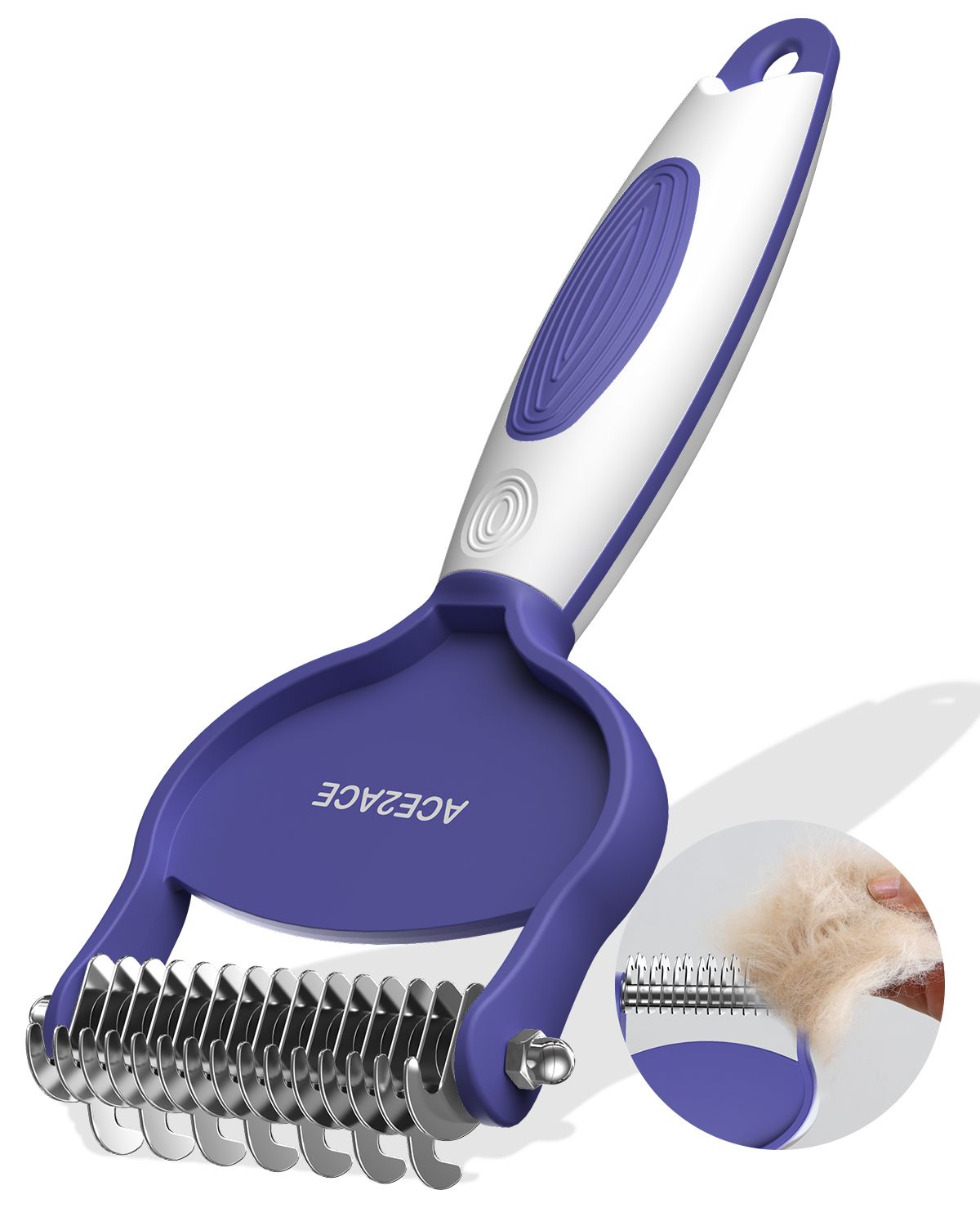 ACE2ACE Undercoat Rake for Dogs