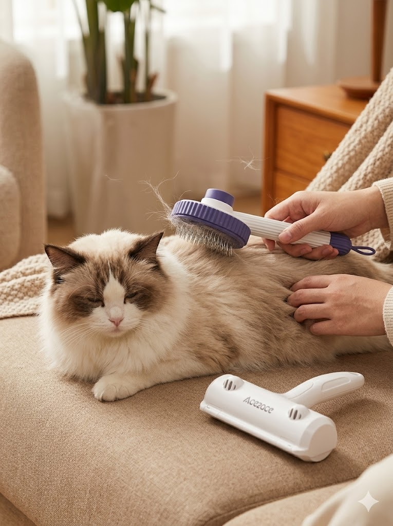 Brush your cat