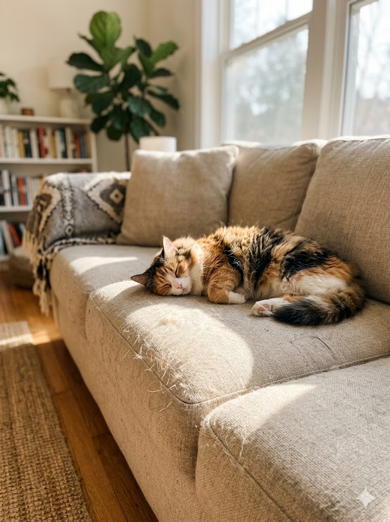 Why Your Couch Still Has Pet Hair (Even After Vacuuming)