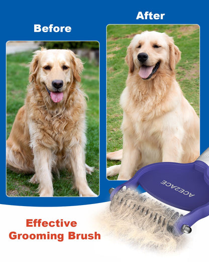 ACE2ACE Undercoat Rake for Dogs