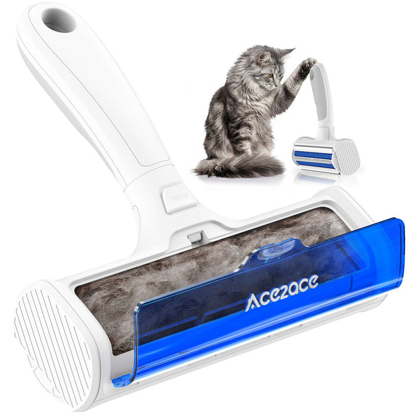 ACE2ACE Pet Hair Remover Roller - Visible Dust Bin