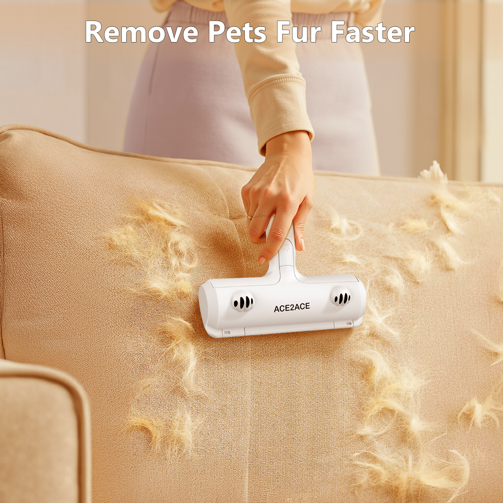 Pet Hair Remover Roller - Pet Paw