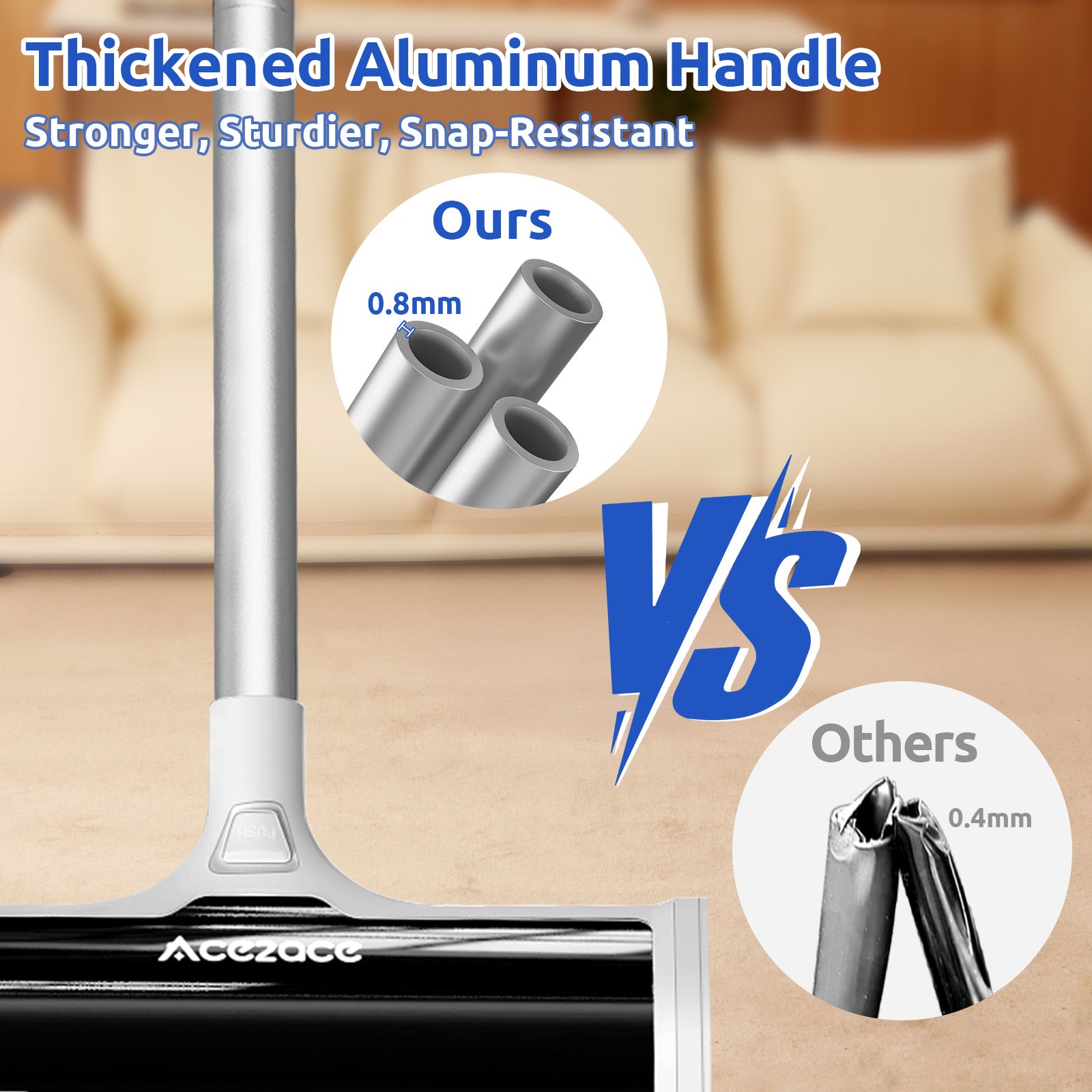 ACE2ACE Carpet Roller for Pet Hair-A3 Pro