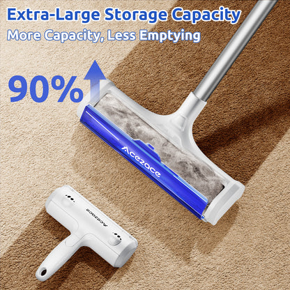 ACE2ACE Carpet Roller for Pet Hair-A3 Pro（Blue)