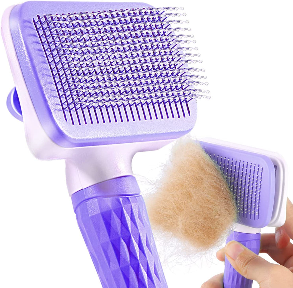 2 Pack Double Side Remover Brosse Pet Hair Remover Peluche Brosses